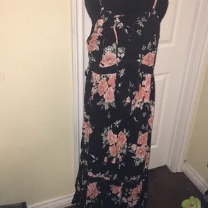 Torrid-Full length Floral Maxi Dress